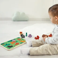 Online Puzzle en bois Chunky La forêt (8 pièces) Puzzle