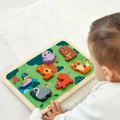 Online Puzzle en bois Chunky La forêt (8 pièces) Puzzle