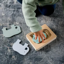 Discount Puzzle en bois Eléphant (6 pièces) Puzzle