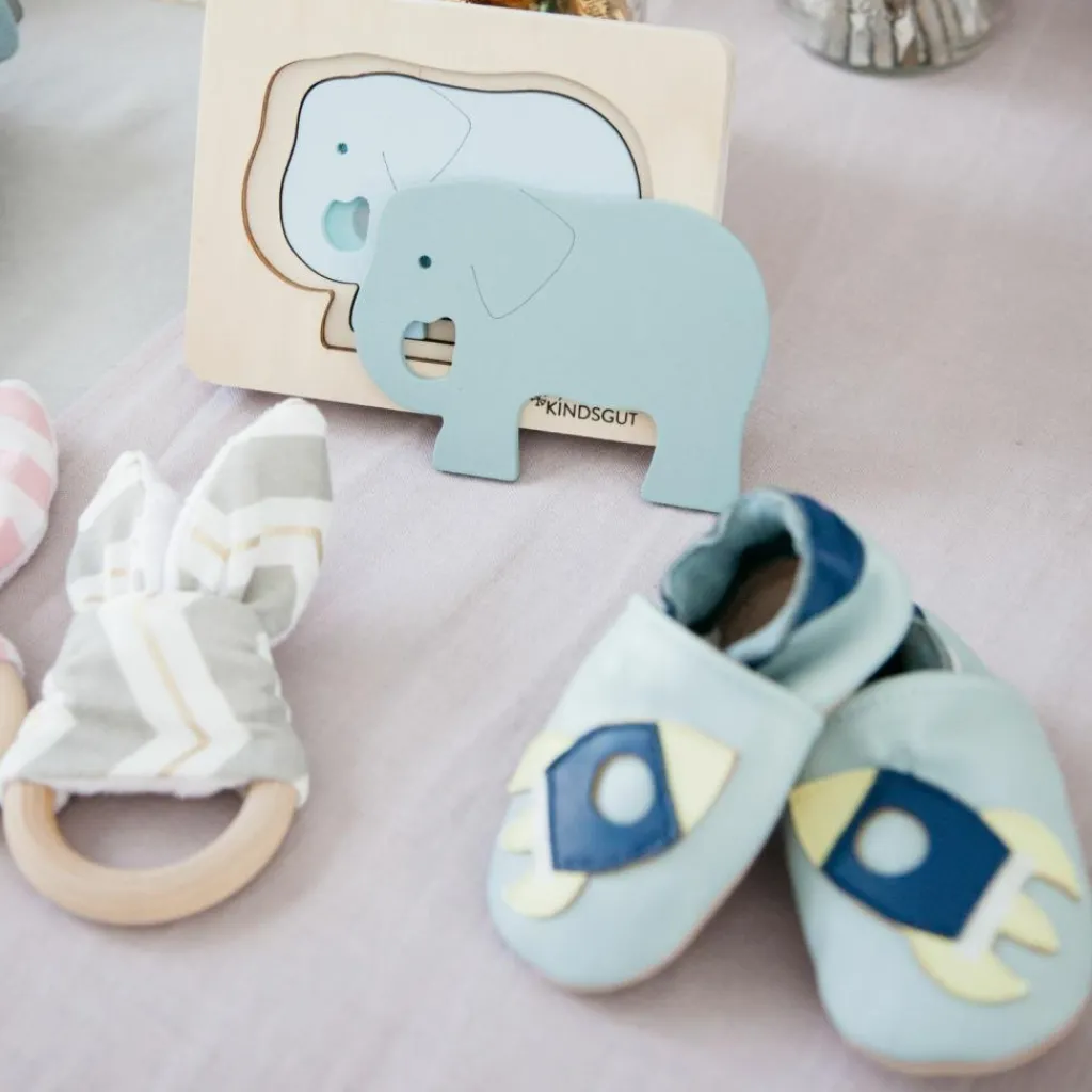 Discount Puzzle en bois Eléphant (6 pièces) Puzzle