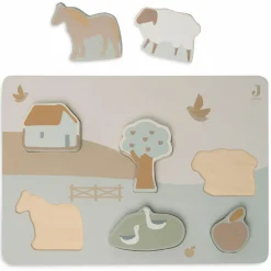Puzzle en bois Farm (6 pièces) Puzzle