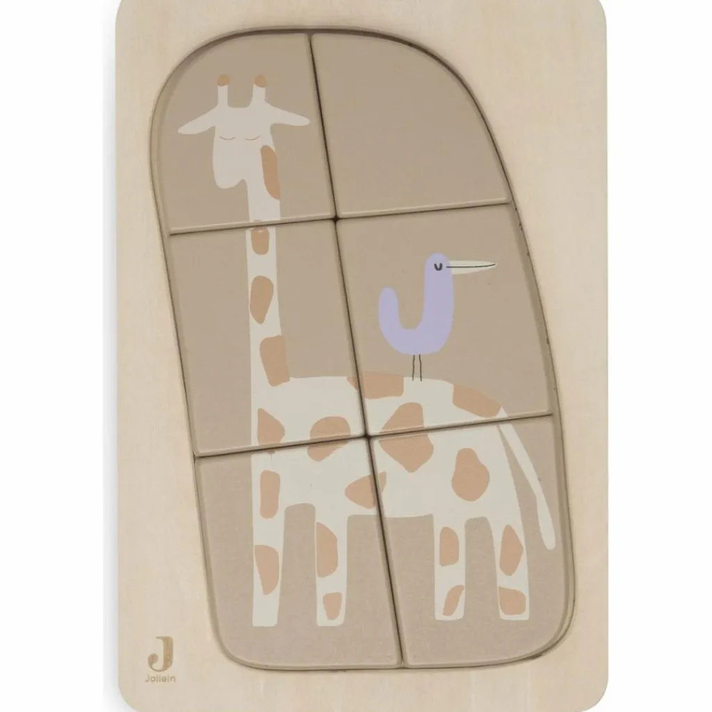 Outlet Puzzle en bois Jungle Jambo Giraffe (6 pièces) Puzzle