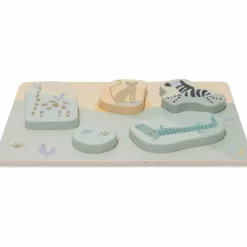 Jollein Puzzle en bois Jungle Jambo (6 pièces)