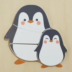 Clearance Puzzle en bois Pingouin (4 pièces) Puzzle