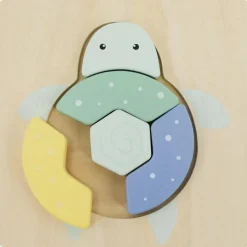 Best Puzzle en bois Tortue (5 pièces) Puzzle