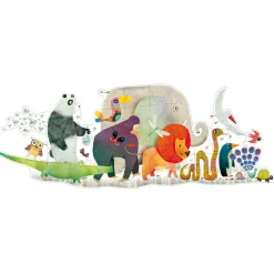 Djeco Puzzle géant La parade des Animaux (36 pièces)