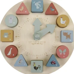 Little Dutch Puzzle horloge en bois Little Goose