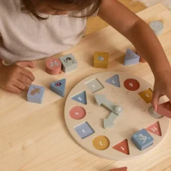 New Puzzle horloge FSC Apprentissage Du Temps Et Quotidien