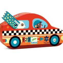 Djeco Puzzle Le bolide (16 pièces)