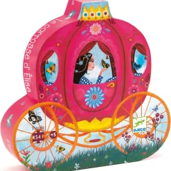 Djeco Puzzle Le carrosse d'Elise (54 pièces)