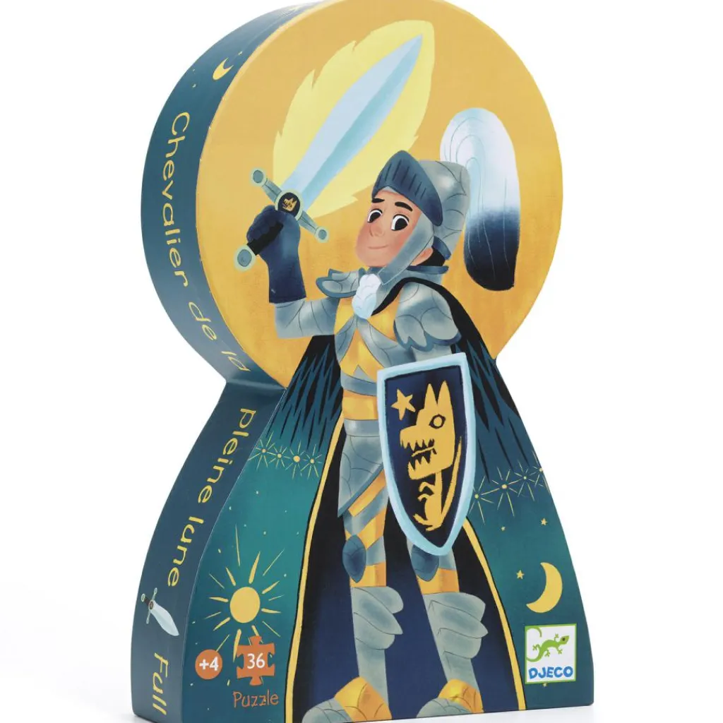 Djeco Puzzle Le chevalier de la pleine lune (36 pièces)