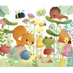 Janod Puzzle les compagnons du jardin (20 pièces)