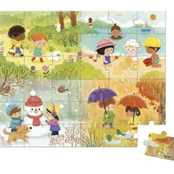 New Puzzle Les Saisons (36 pièces) Puzzle