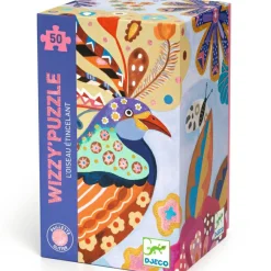 Outlet Puzzle pailleté Wizzy L'oiseau étincelant (50 pièces) Puzzle