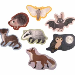 Filibabba Puzzle phosphorescent Amis de la forêt