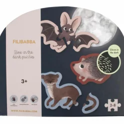 Filibabba Puzzle phosphorescent Amis de la forêt
