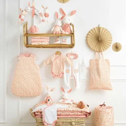 Pyjama chaud à col floral Esmée (1 mois) Pyjama