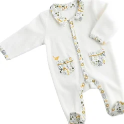 Pyjama chaud à col végétal Promenons-nous (naissance) Pyjama