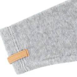 Clearance Pyjama chaud Babou & Kendi en velours gris (3 mois) Pyjama