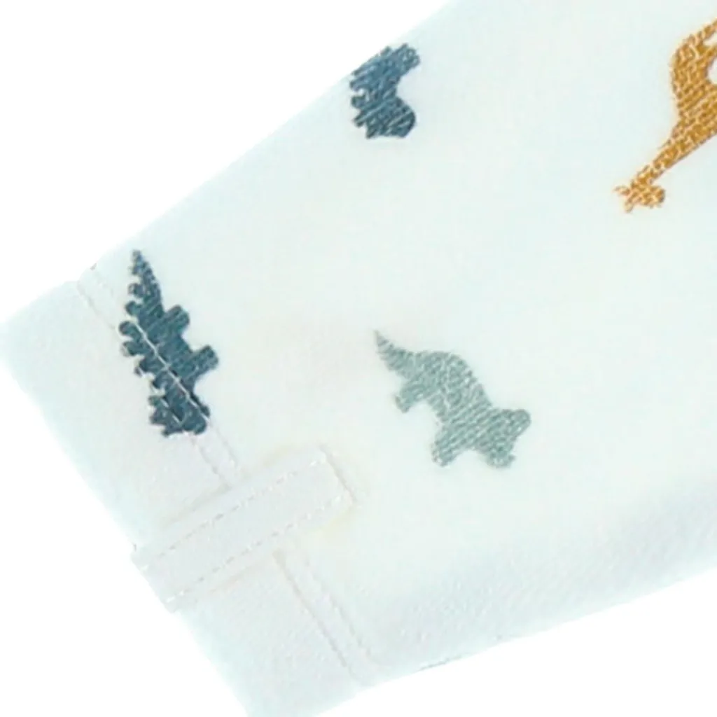 Noukie's Pyjama chaud Tiga, Stegi & Ops en velours (naissance)