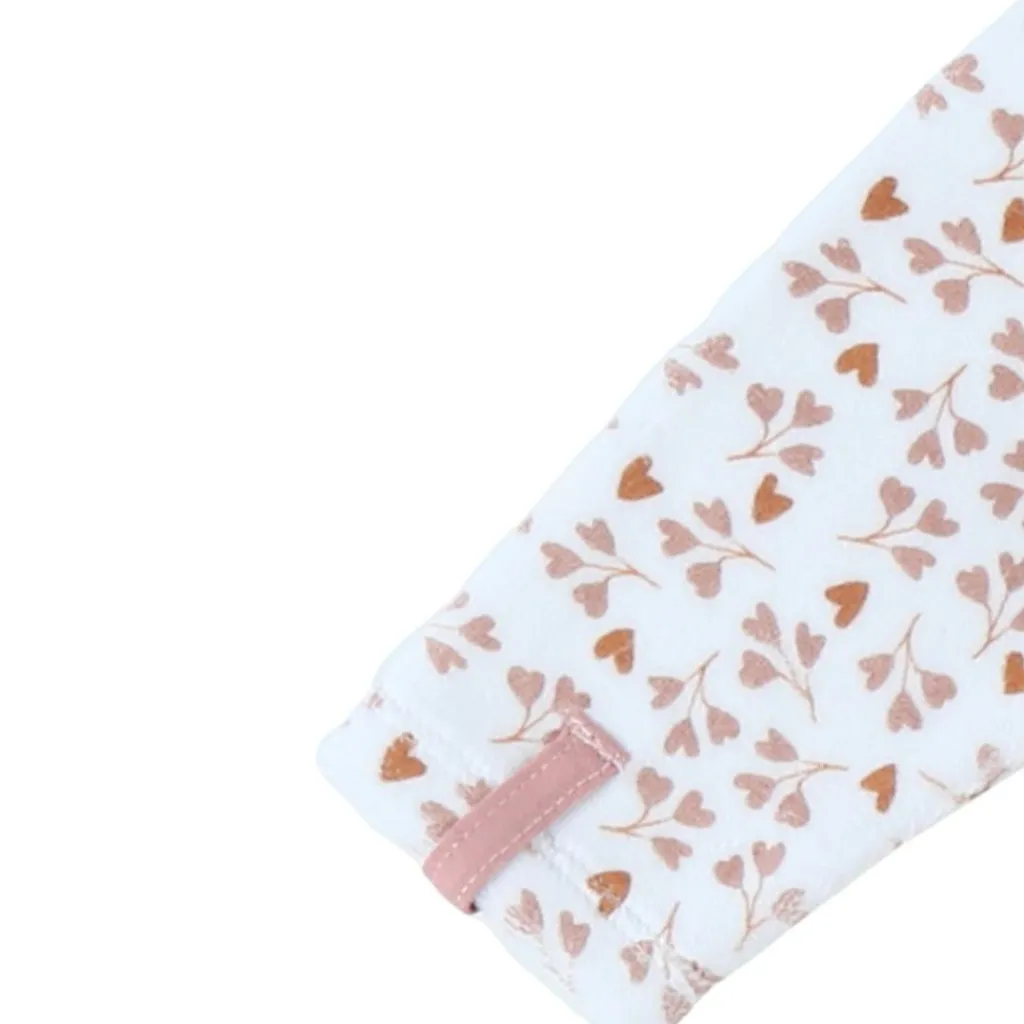 Noukie's Pyjama velours aqua coeur (6 mois)