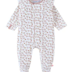 Outlet Pyjama velours aqua coeur (dès la naissance) Pyjama