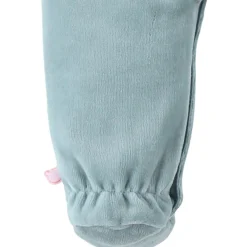 Noukie's Pyjama velours aqua éléphant (dès la naissance)