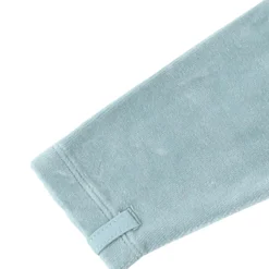 Noukie's Pyjama velours aqua éléphant (dès la naissance)