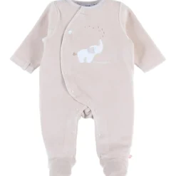 Clearance Pyjama velours beige Bali, Moka & Snow (dès la naissance) Pyjama