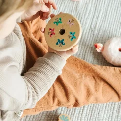 Best Pyramide à empiler Anaïs le flamant rose - Reconditionné Jouet À Empiler