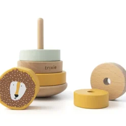 Trixie Pyramide à empiler en bois Mr. Lion