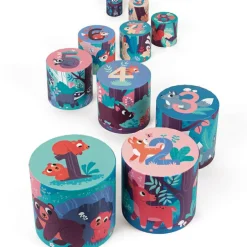 Pyramide à empiler Les animaux de la forêt Jouet À Empiler