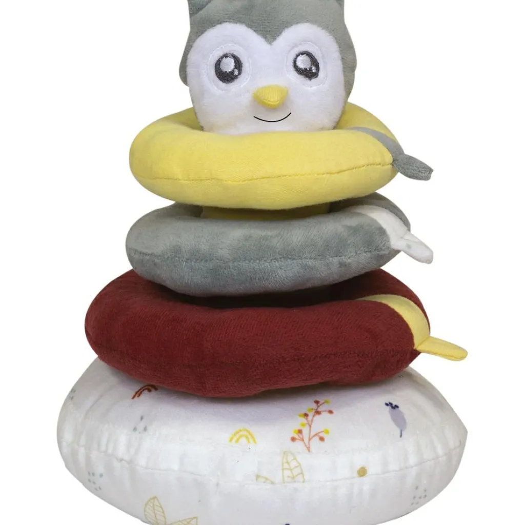 Hot Pyramide empilable en tissu Cache-cache en forêt Jouet À Empiler