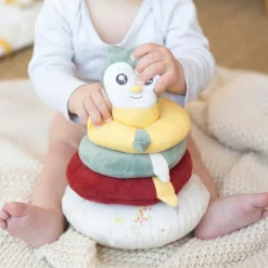 Hot Pyramide empilable en tissu Cache-cache en forêt Jouet À Empiler