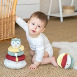 Hot Pyramide empilable en tissu Cache-cache en forêt Jouet À Empiler