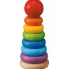 Plan Toys Pyramide en bois anneaux à empiler