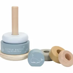 New Pyramide en bois Ocean Jouet À Empiler