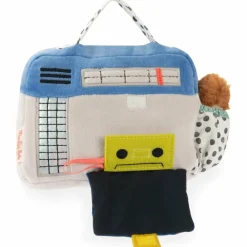 Moulin Roty Radio cassette musical Puce et Pilou (22 cm)
