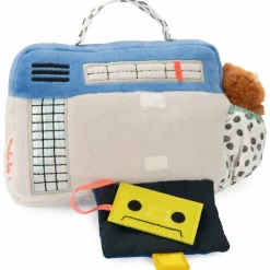 Moulin Roty Radio cassette musical Puce et Pilou (22 cm)