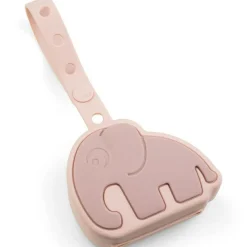 New Range sucette en silicone Elphee Rose Range Sucette