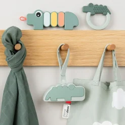 Done by Deer Range sucette en silicone Croco Vert