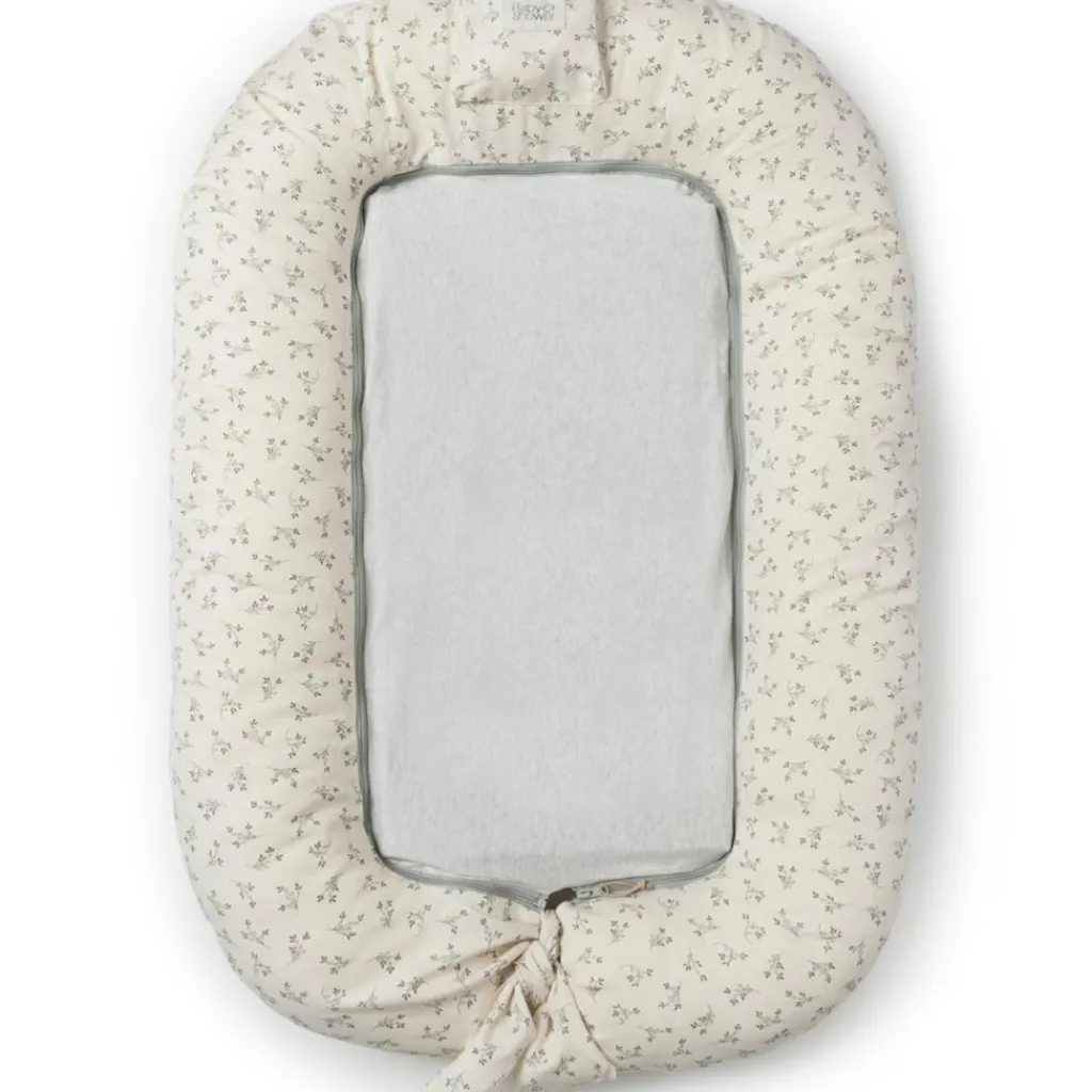 Babyshower Réducteur Babynest 2 en 1 Olive Bloom Canvas