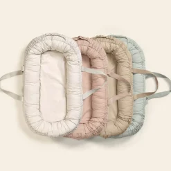 Elodie Details Réducteur de lit Baby Nest Vanilla White