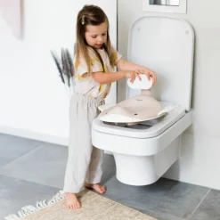 Kindsgut Réducteur de toilette Baleine Sable
