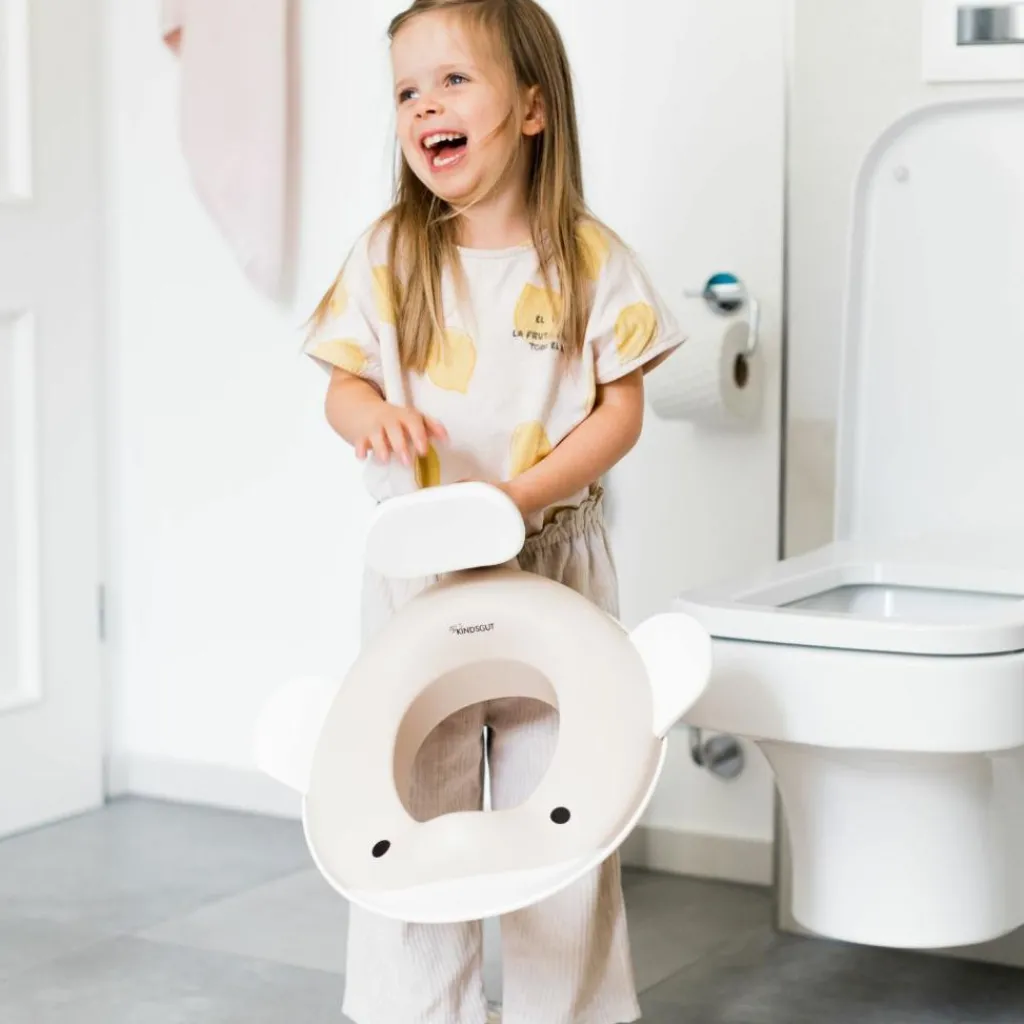 Kindsgut Réducteur de toilette Baleine Sable