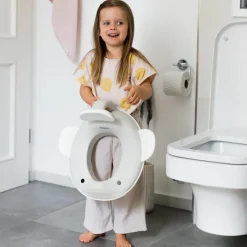 Kindsgut Réducteur de toilette Baleine Gris clair