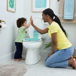 Bright Starts Réducteur de toilette Flip & Sit Stitch