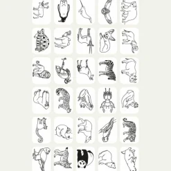 KIDYWOLF Recharge KIDYDRAW-MINI Thème : Pirates Princesses et Animaux Sauvages