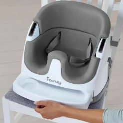 Ingenuity Rehausseur de chaise 2 en 1 Gris - Reconditionné