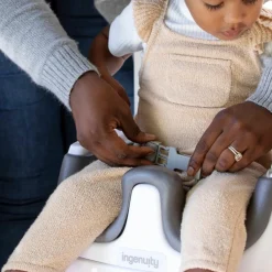 Ingenuity Rehausseur de chaise 2 en 1 Gris - Reconditionné